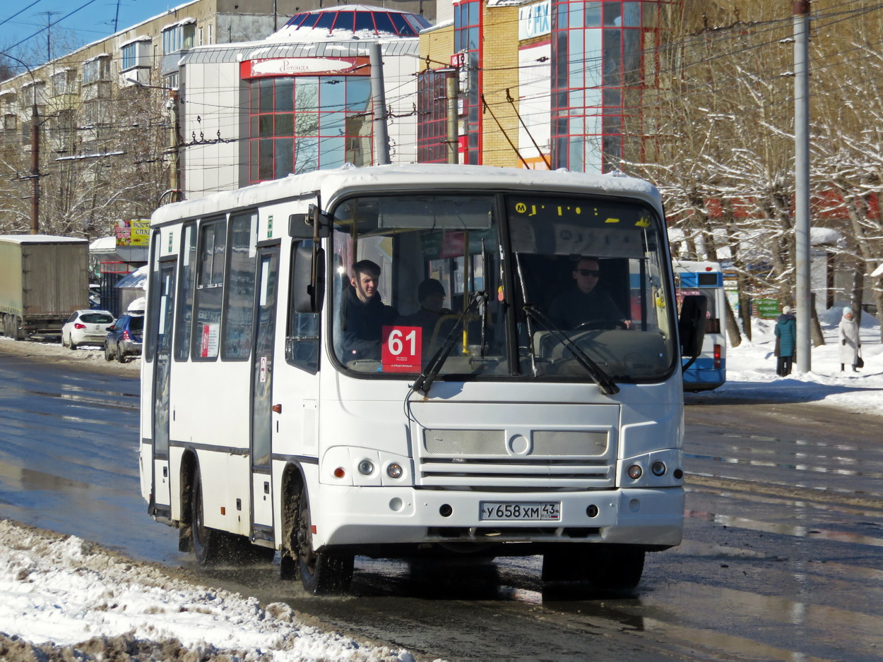 Кировская область, ПАЗ-320402-05 № У 658 ХМ 43