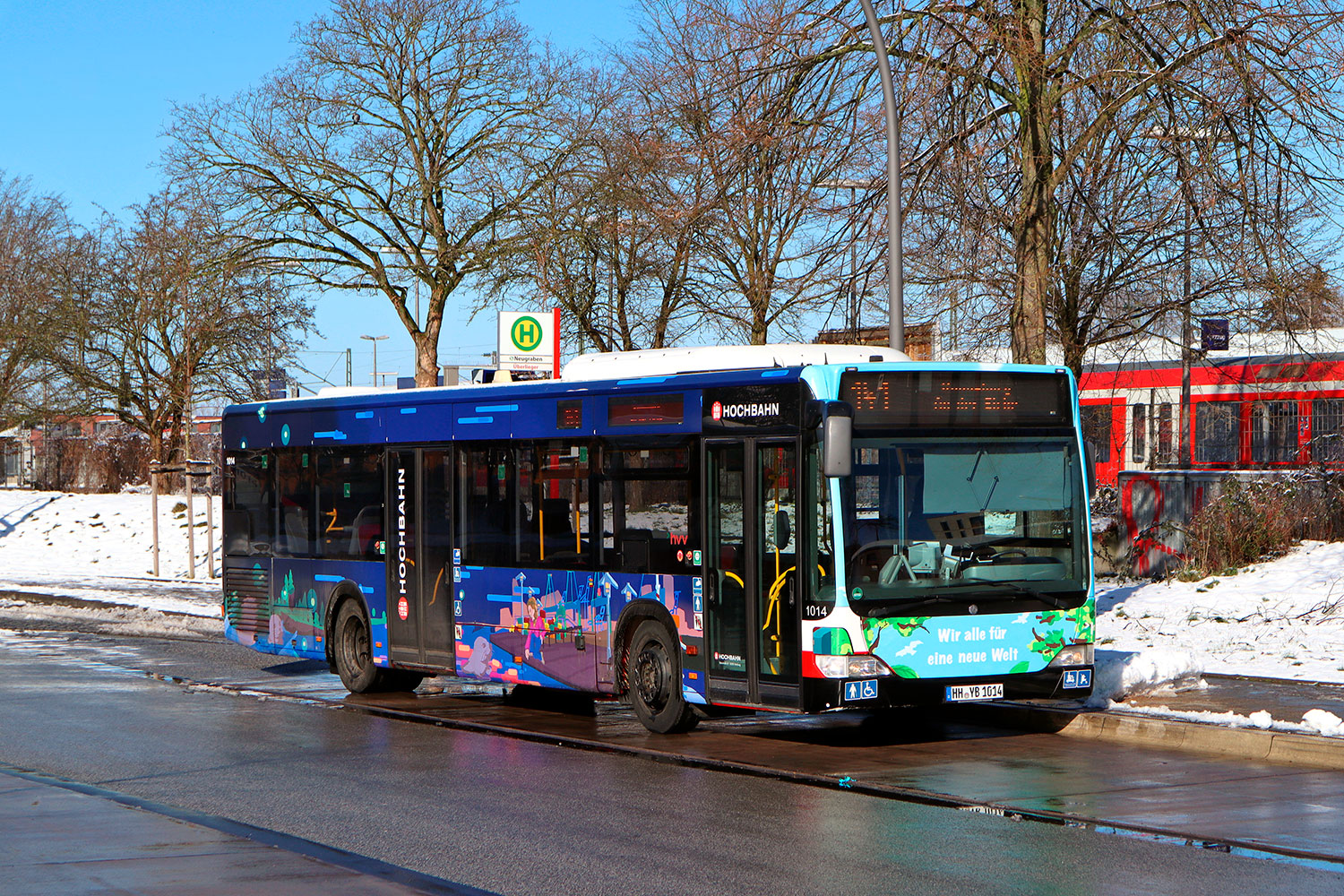 Гамбург, Mercedes-Benz O530 Citaro facelift № 1014
