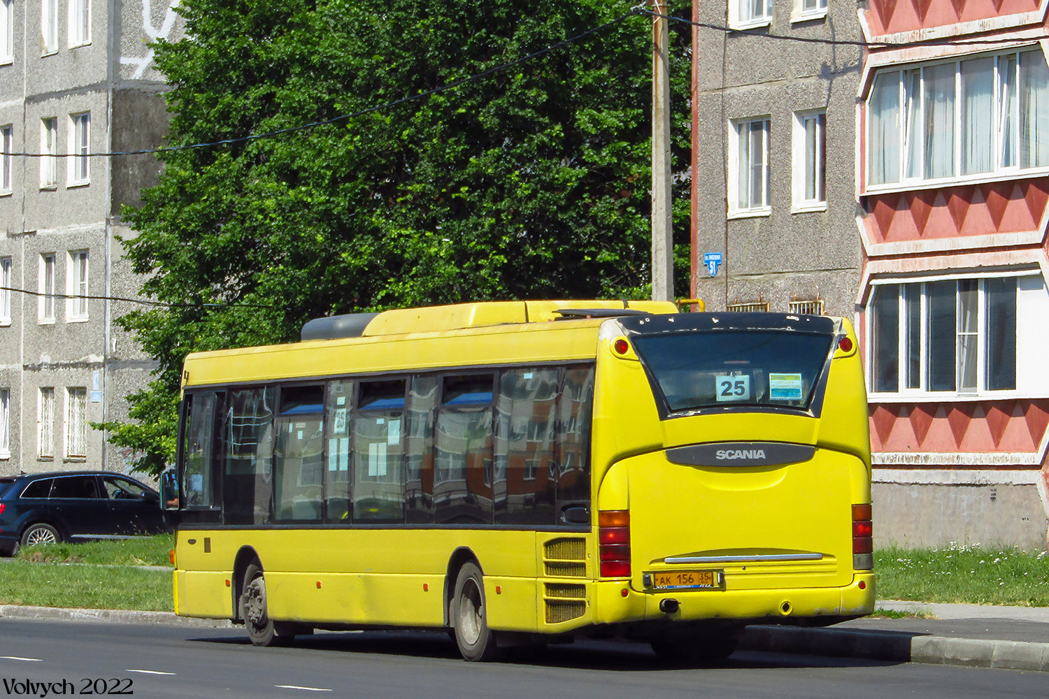 Вологодская область, Scania OmniLink I (Скания-Питер) № АК 156 35