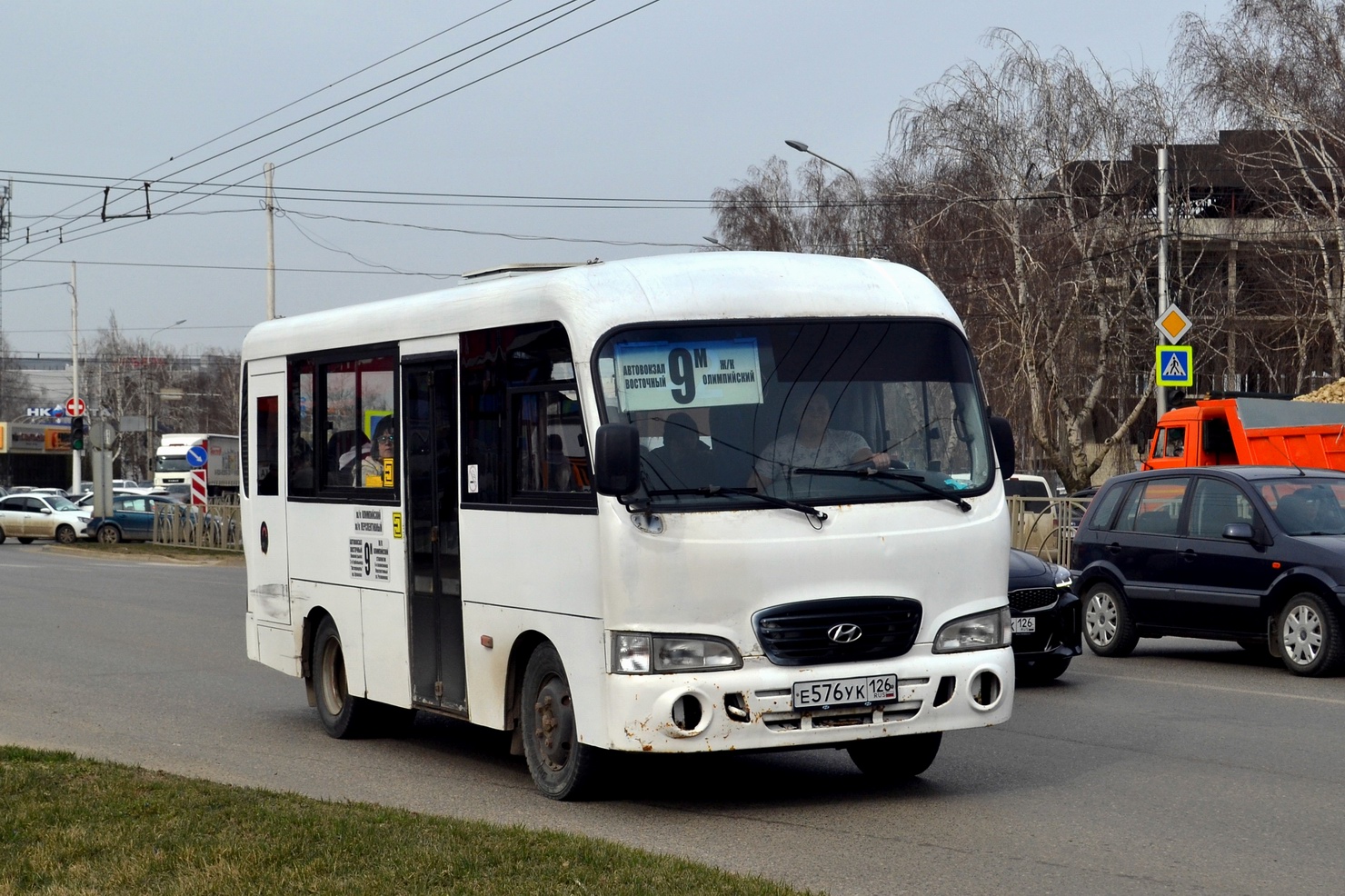 Ставропольский край, Hyundai County SWB C08 (ТагАЗ) № Е 576 УК 126