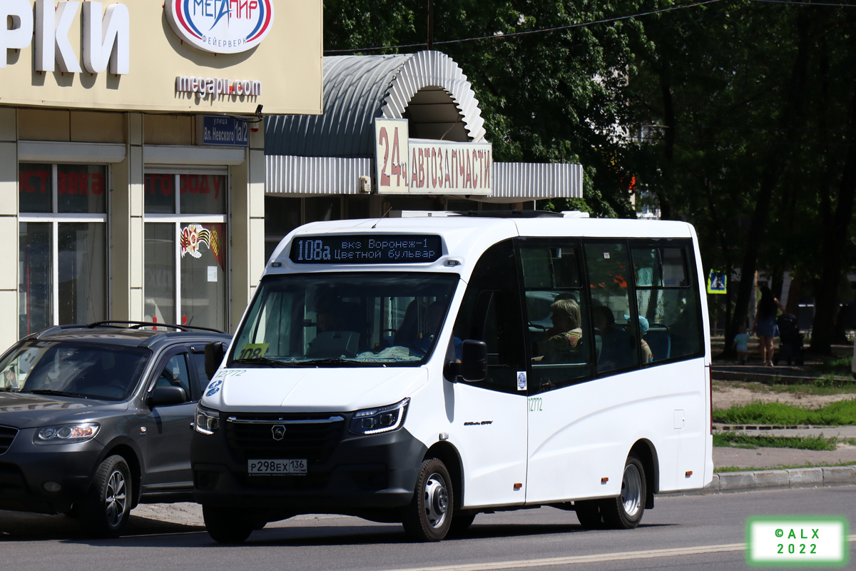 Воронежская область, ГАЗ-A68R52 City № 12772 Воронежская область, ГАЗ-A68R52 City № 12772