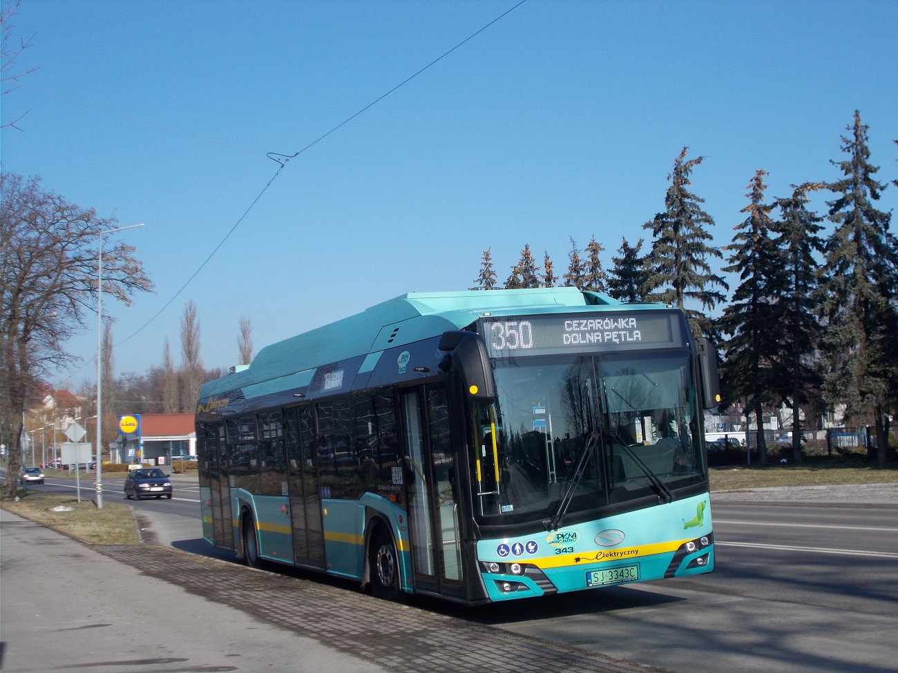 Польша, Solaris Urbino IV 12 electric № 343