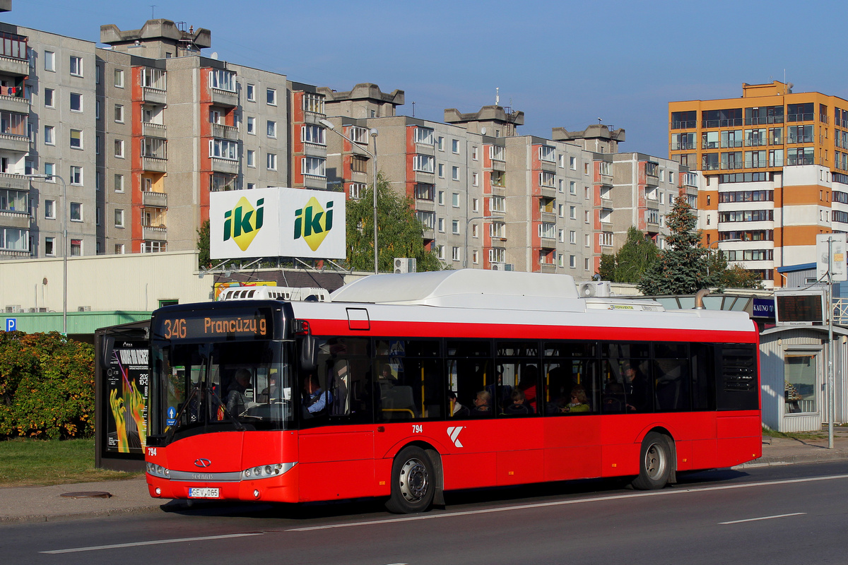 Lietuva, Solaris Urbino III 12 CNG Nr. 794
