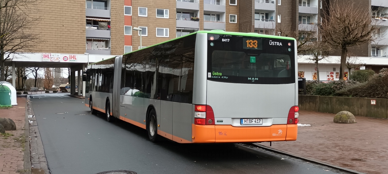 Нижняя Саксония, MAN A23 Lion's City G NG320 № 8417