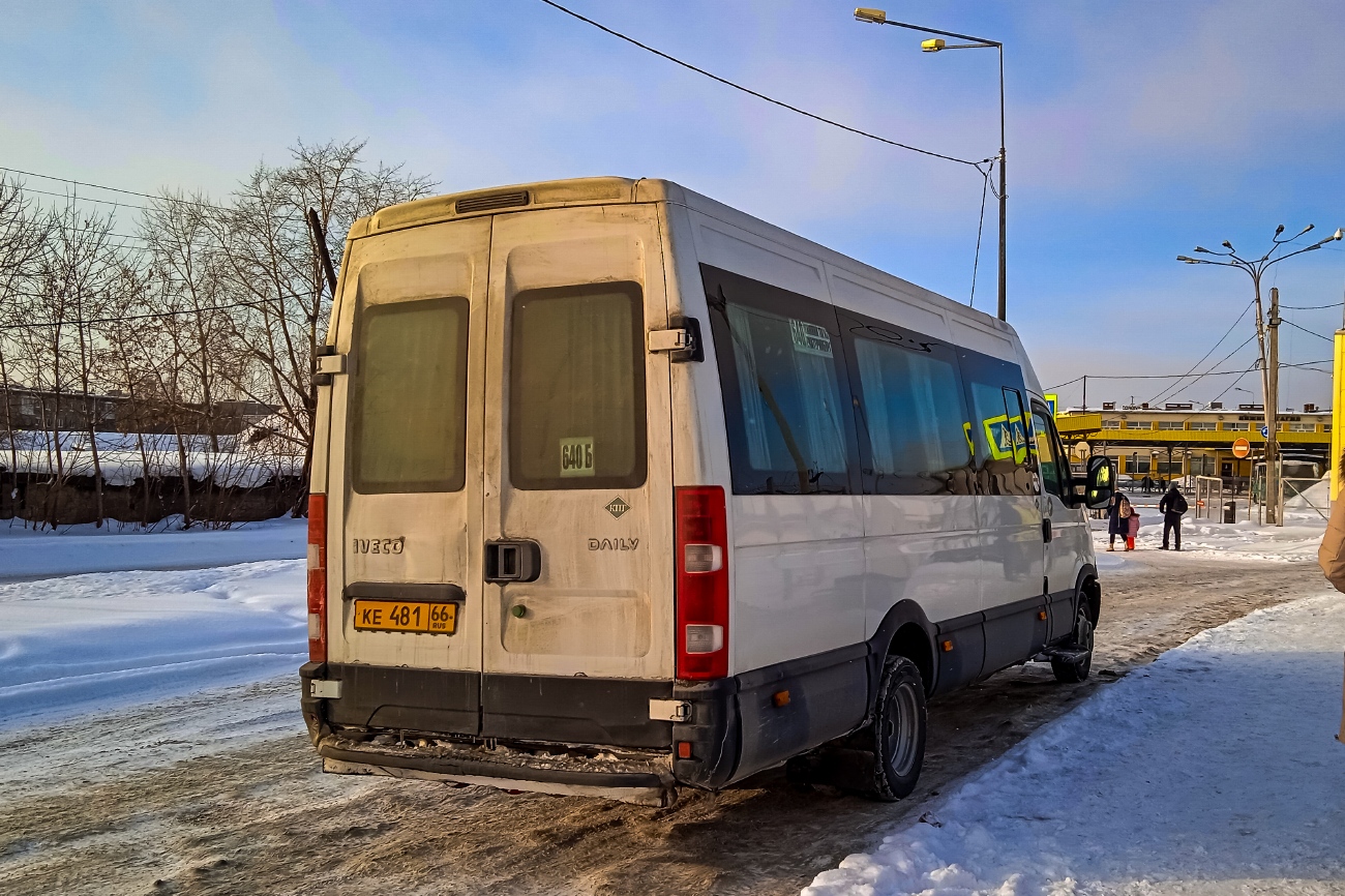 Свердловская область, Росвэн-3264 (IVECO Daily) № КЕ 481 66