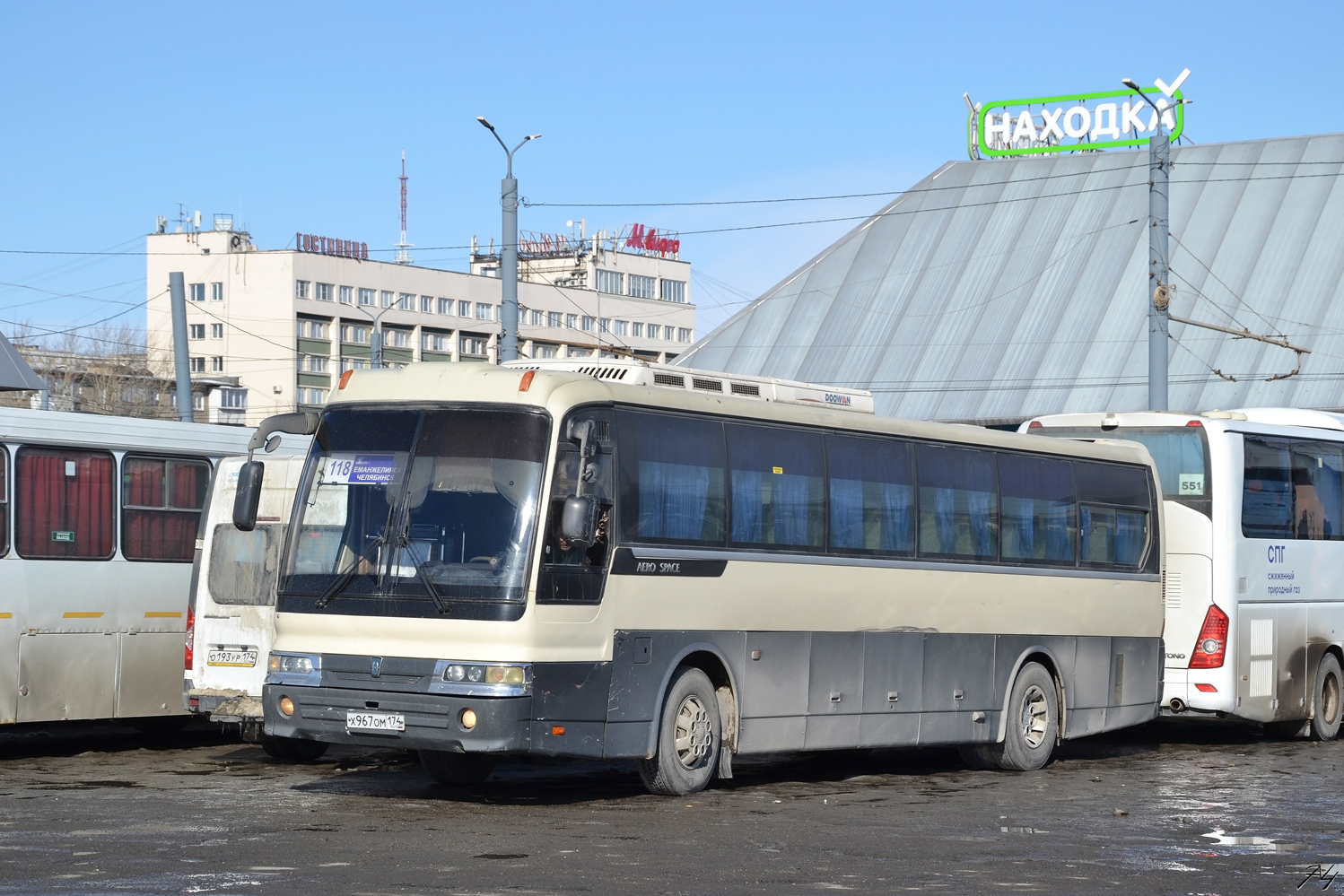 Челябинская область, Hyundai AeroSpace LD № Х 967 ОМ 174