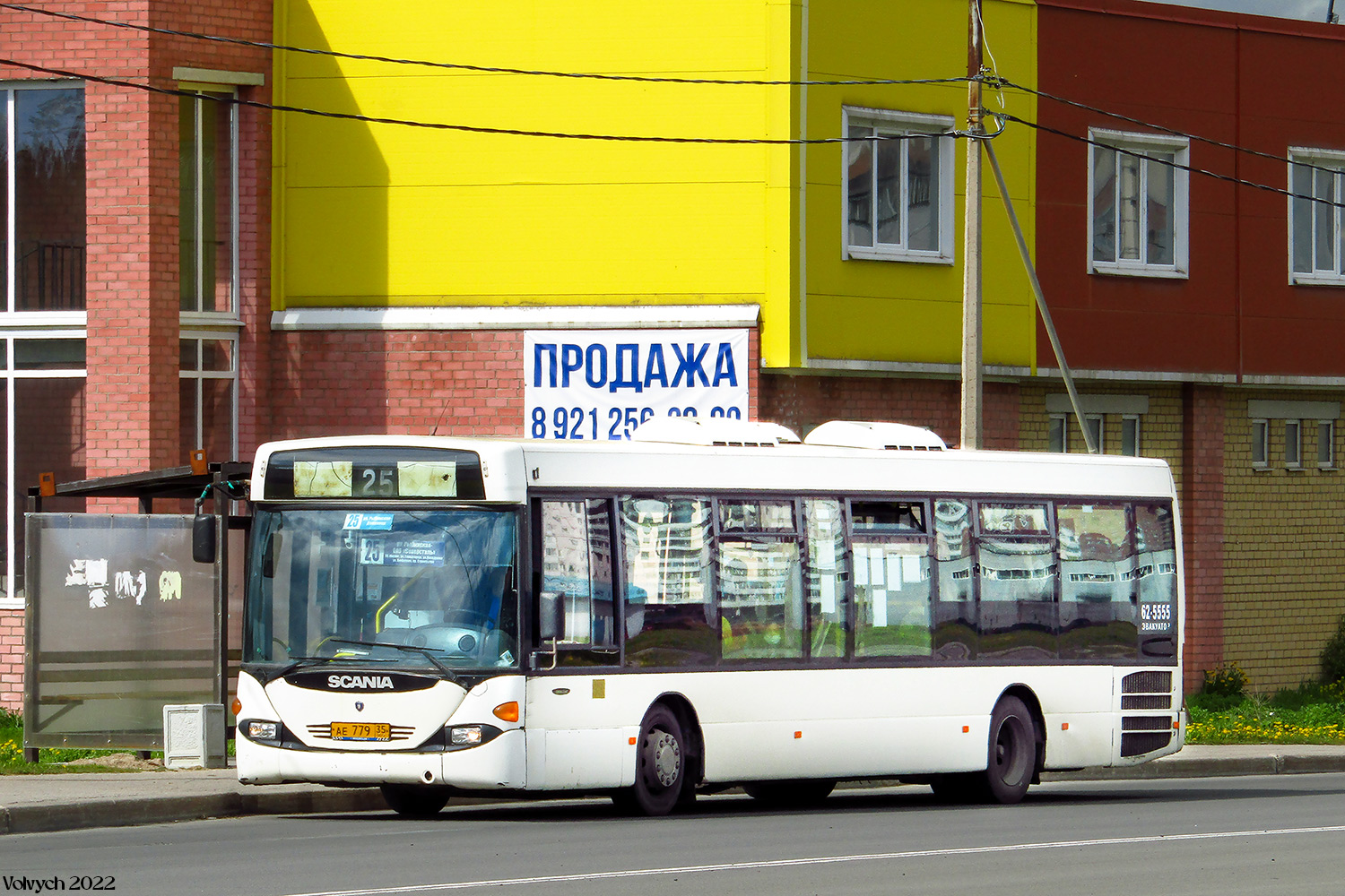 Вологодская область, Scania OmniLink I (Скания-Питер) № АЕ 779 35