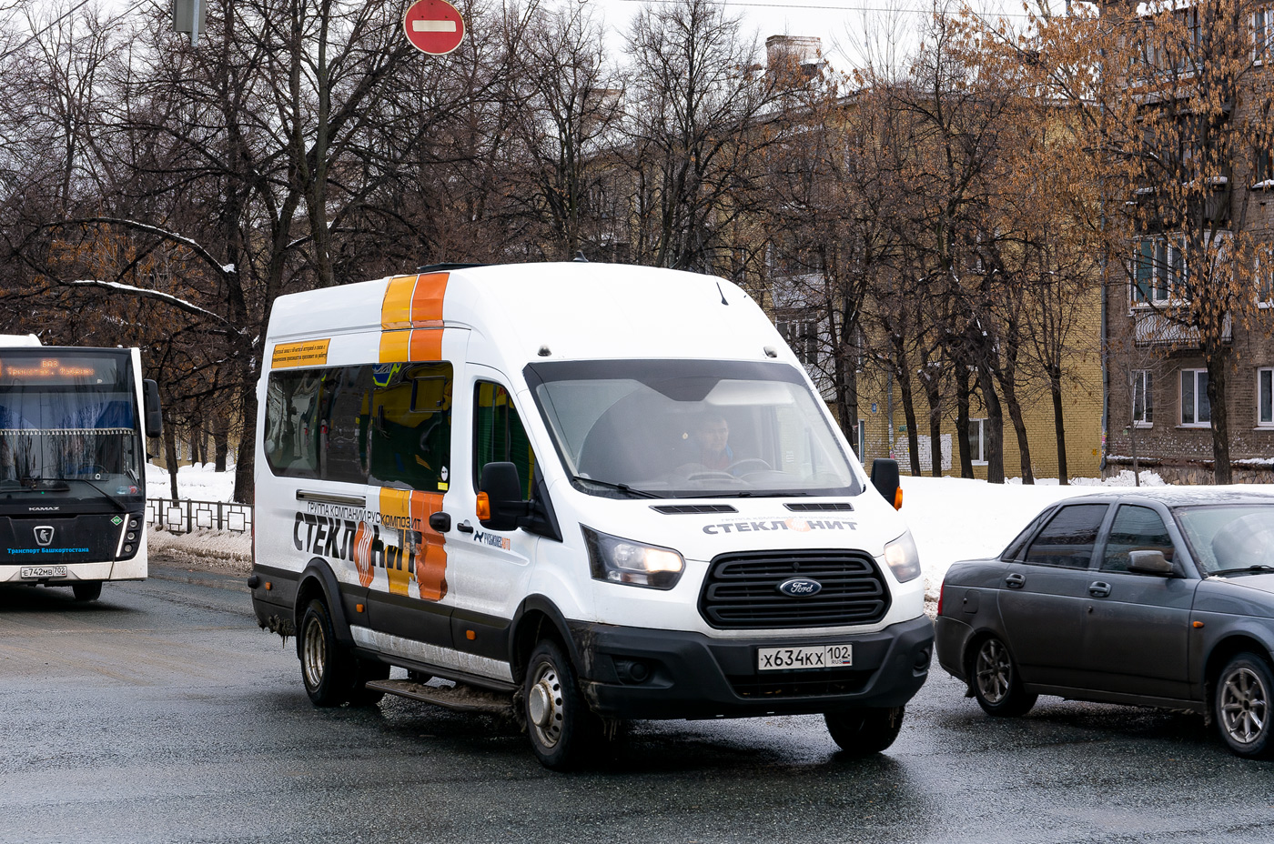 Башкортостан, Ford Transit FBD [RUS] (Z6F.ESG.) № Х 634 КХ 102