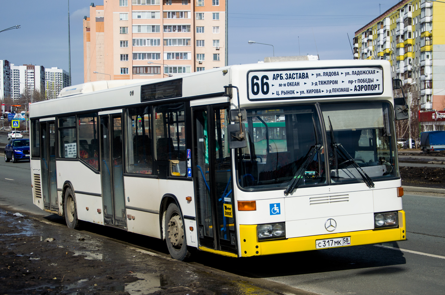 Пензенская область, Mercedes-Benz O405N2 № С 317 МК 58