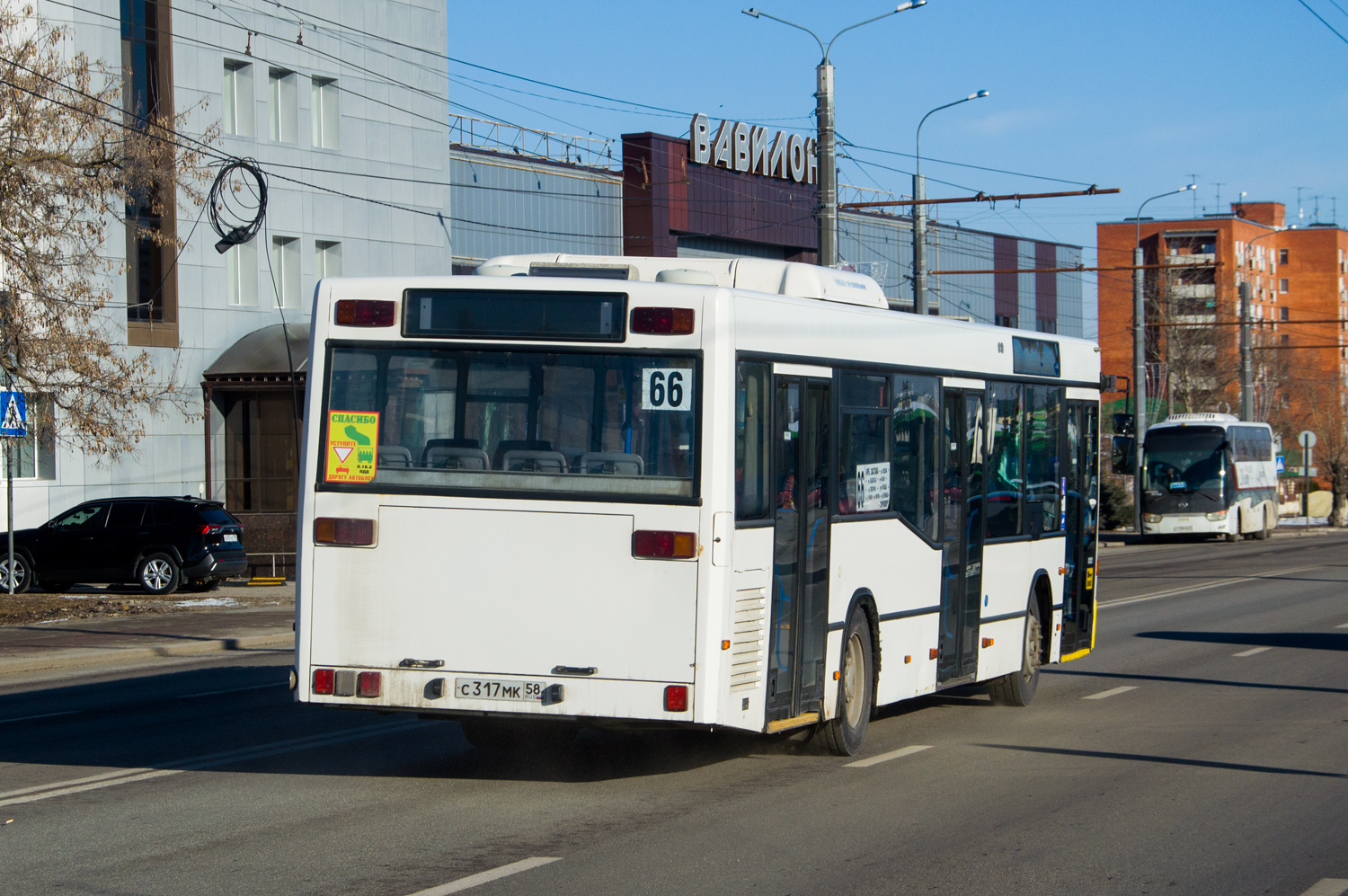 Пензенская область, Mercedes-Benz O405N2 № С 317 МК 58