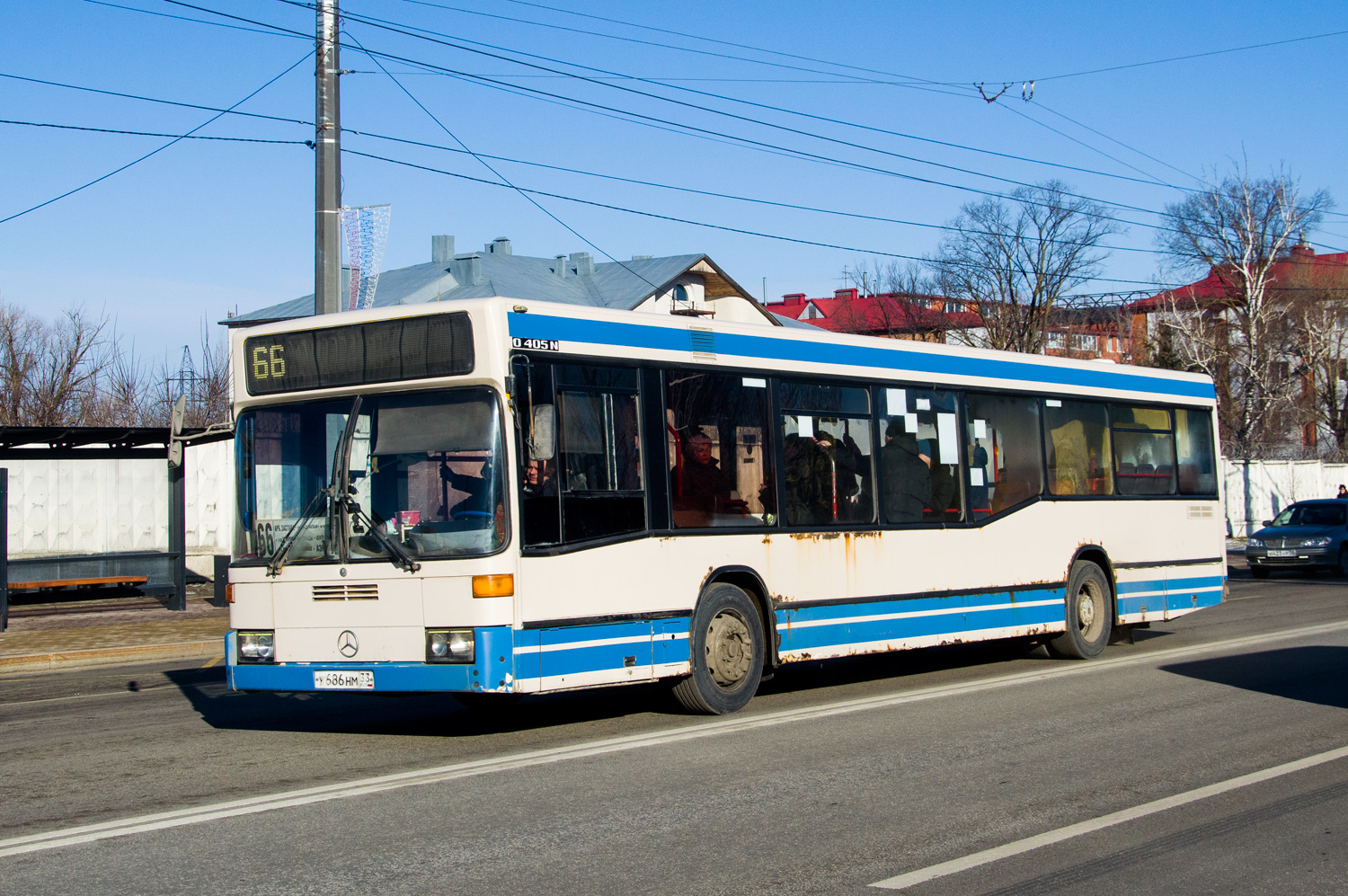 Penza region, Mercedes-Benz O405N2 Nr. У 686 НМ 33