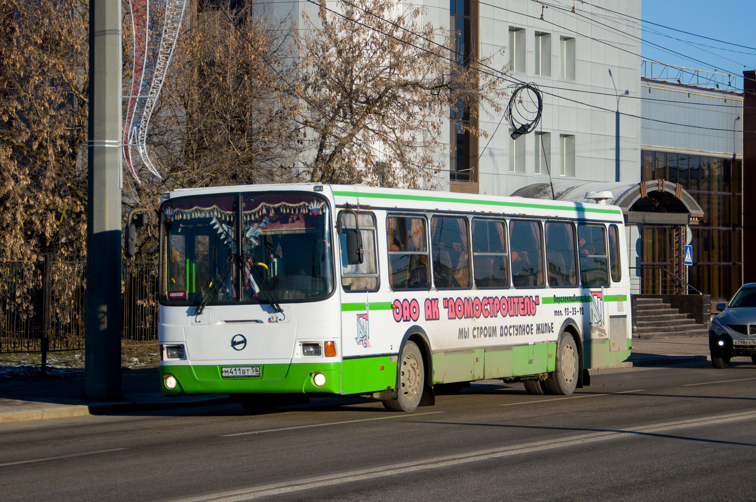 Пензенская область, ЛиАЗ-5256.36-01 № М 411 ВТ 58