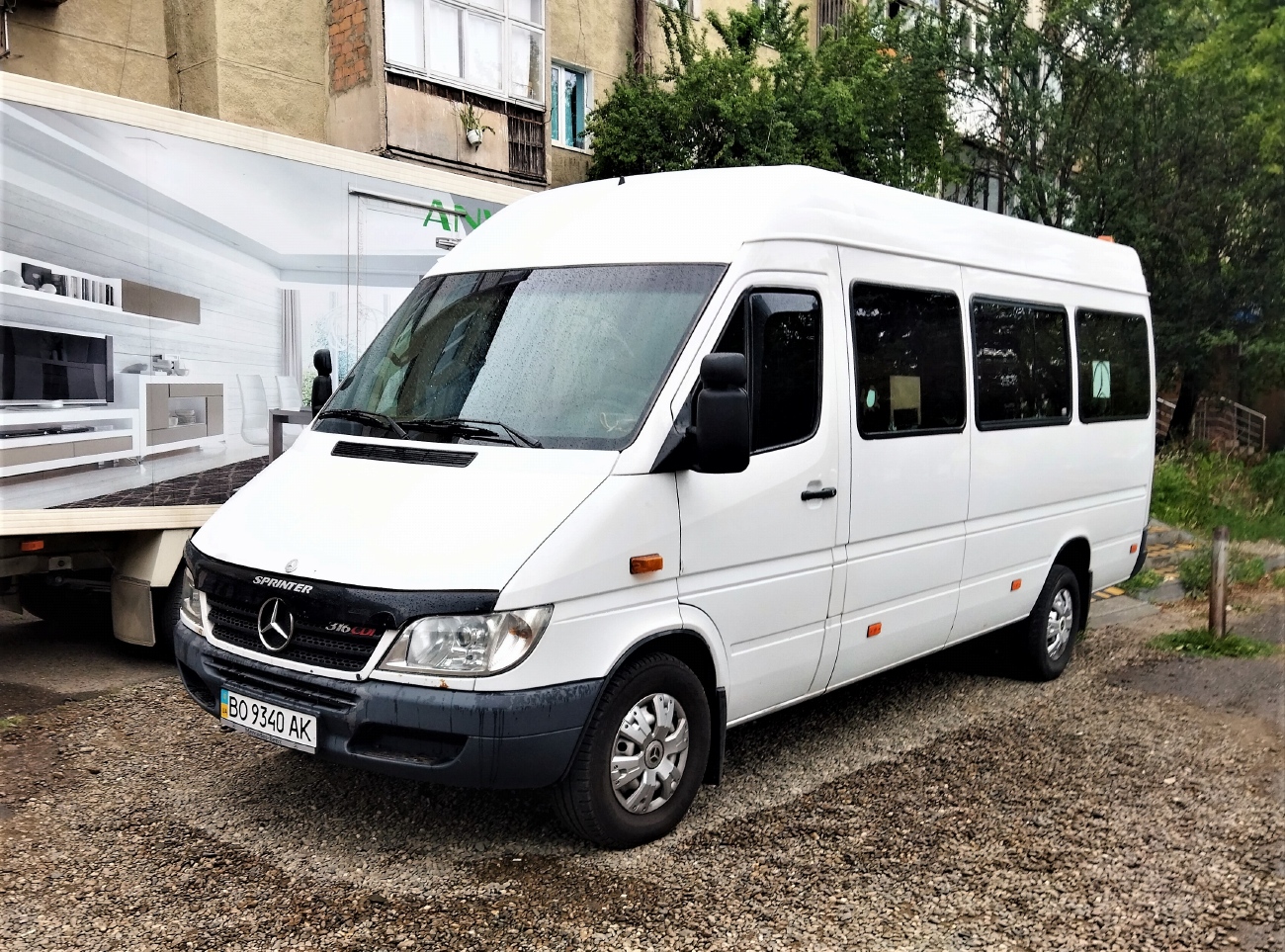 Черновицкая область, Mercedes-Benz Sprinter W903 313CDI № BO 9340 AK