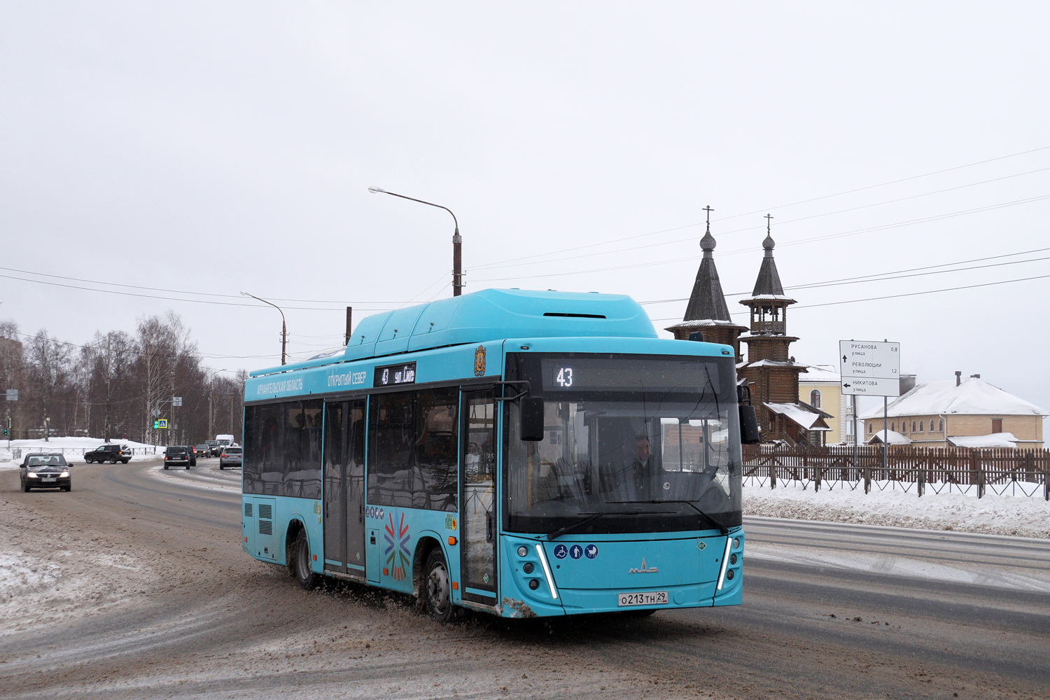 Архангельская область, МАЗ-206.948 № О 213 ТН 29