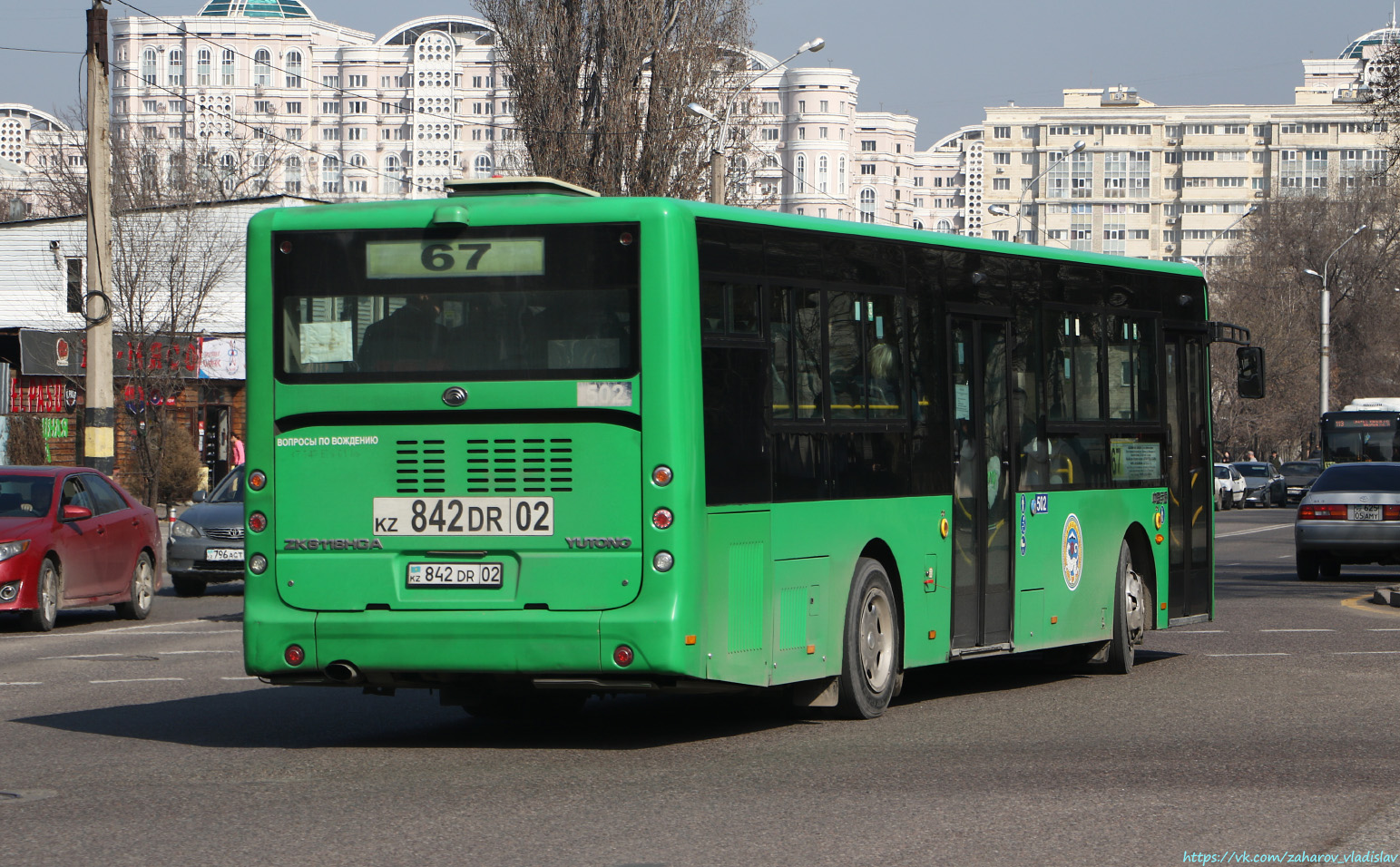 Алматы, Yutong ZK6118HGA № 502