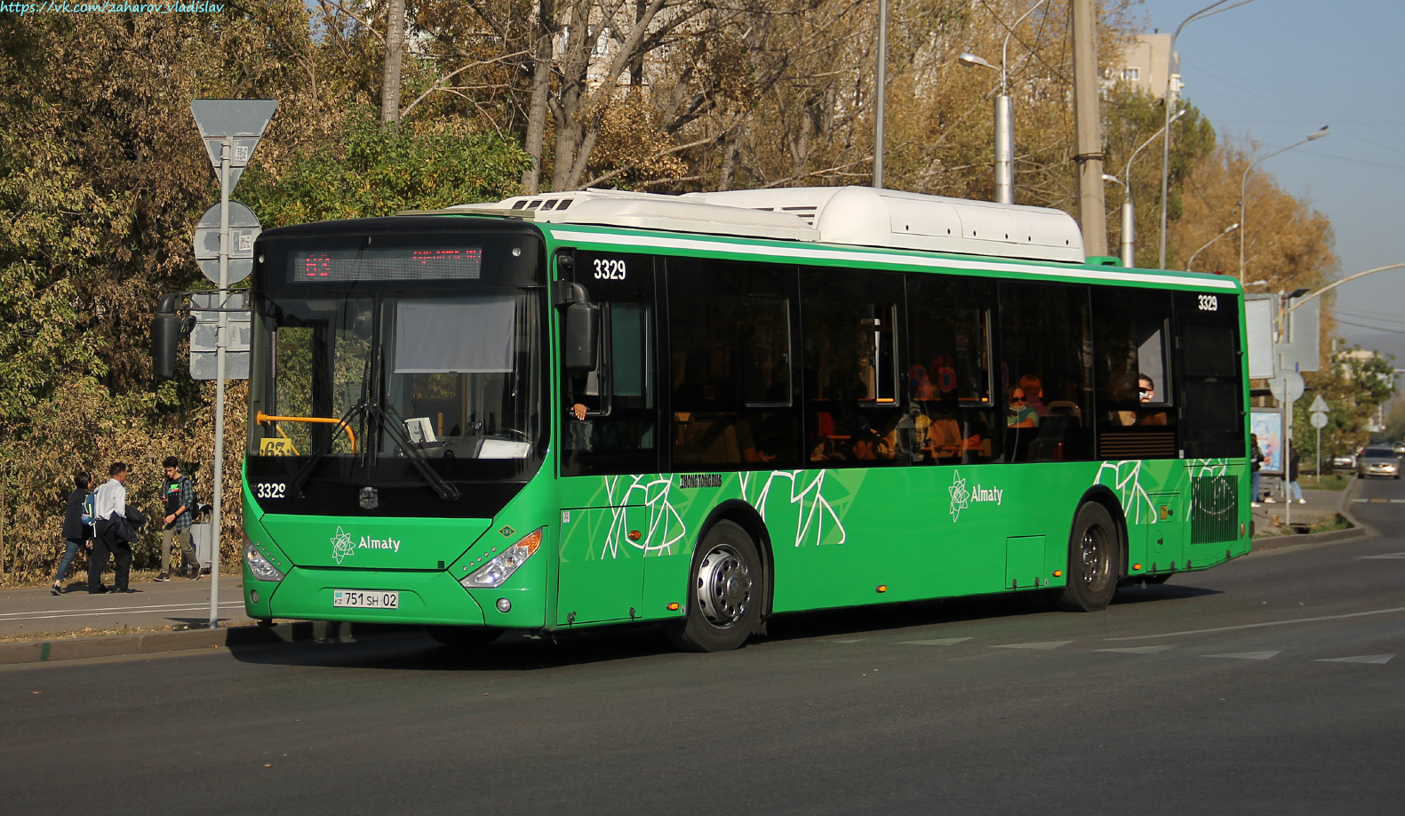 Алматы, Zhong Tong LCK6125HGAN № 3329