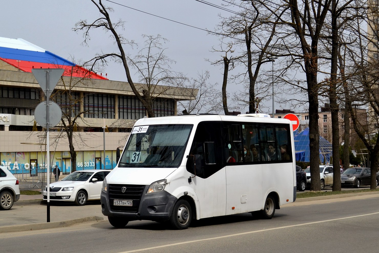 Ставропольский край, ГАЗ-A64R42 Next № Е 537 ВН 126