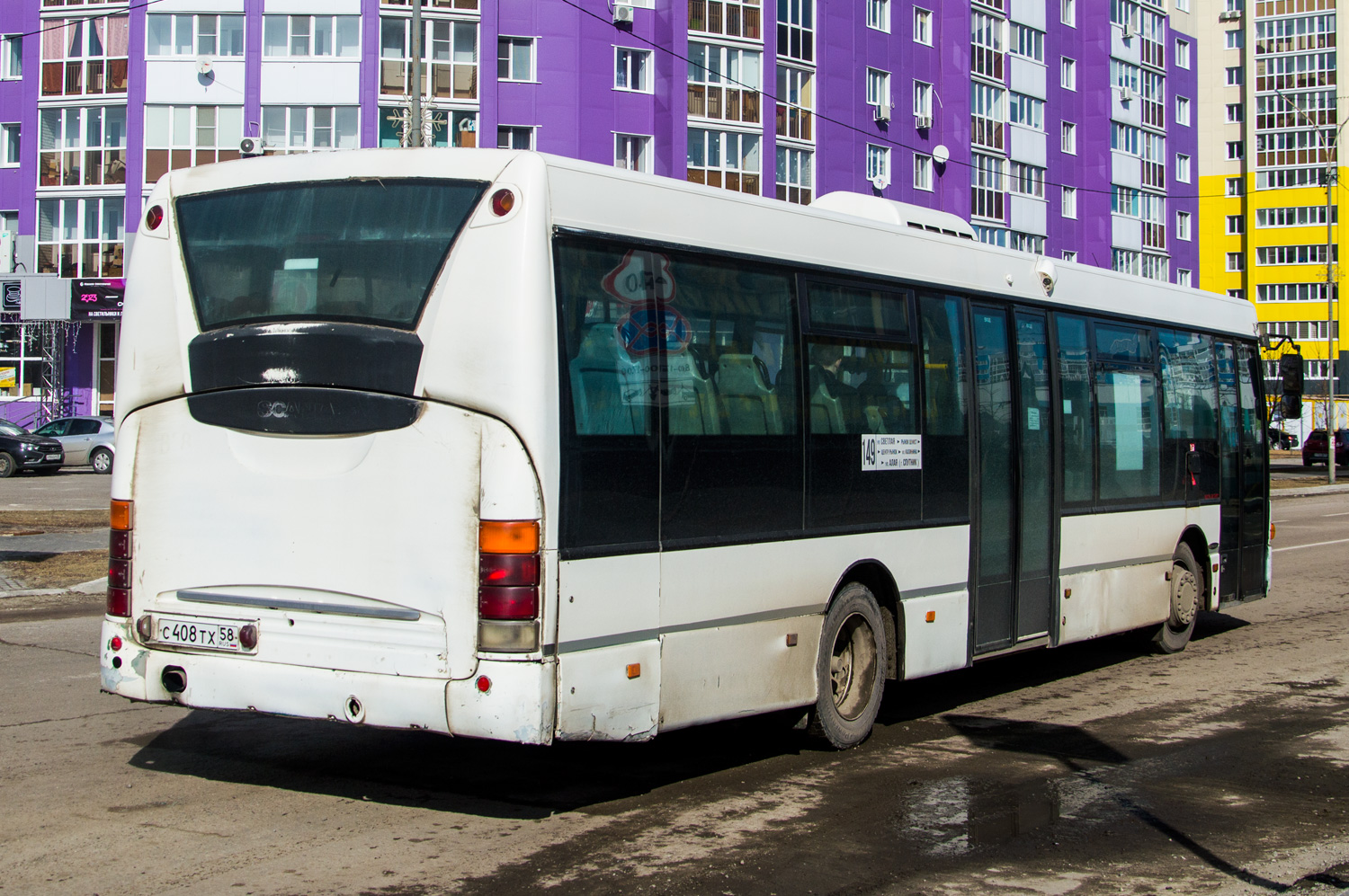 Пензенская область, Scania OmniLink I (Скания-Питер) № С 408 ТХ 58