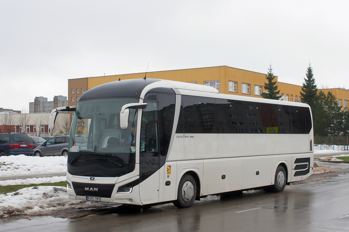 Литва, MAN R07 Lion's Coach RHC464 № KGH 181