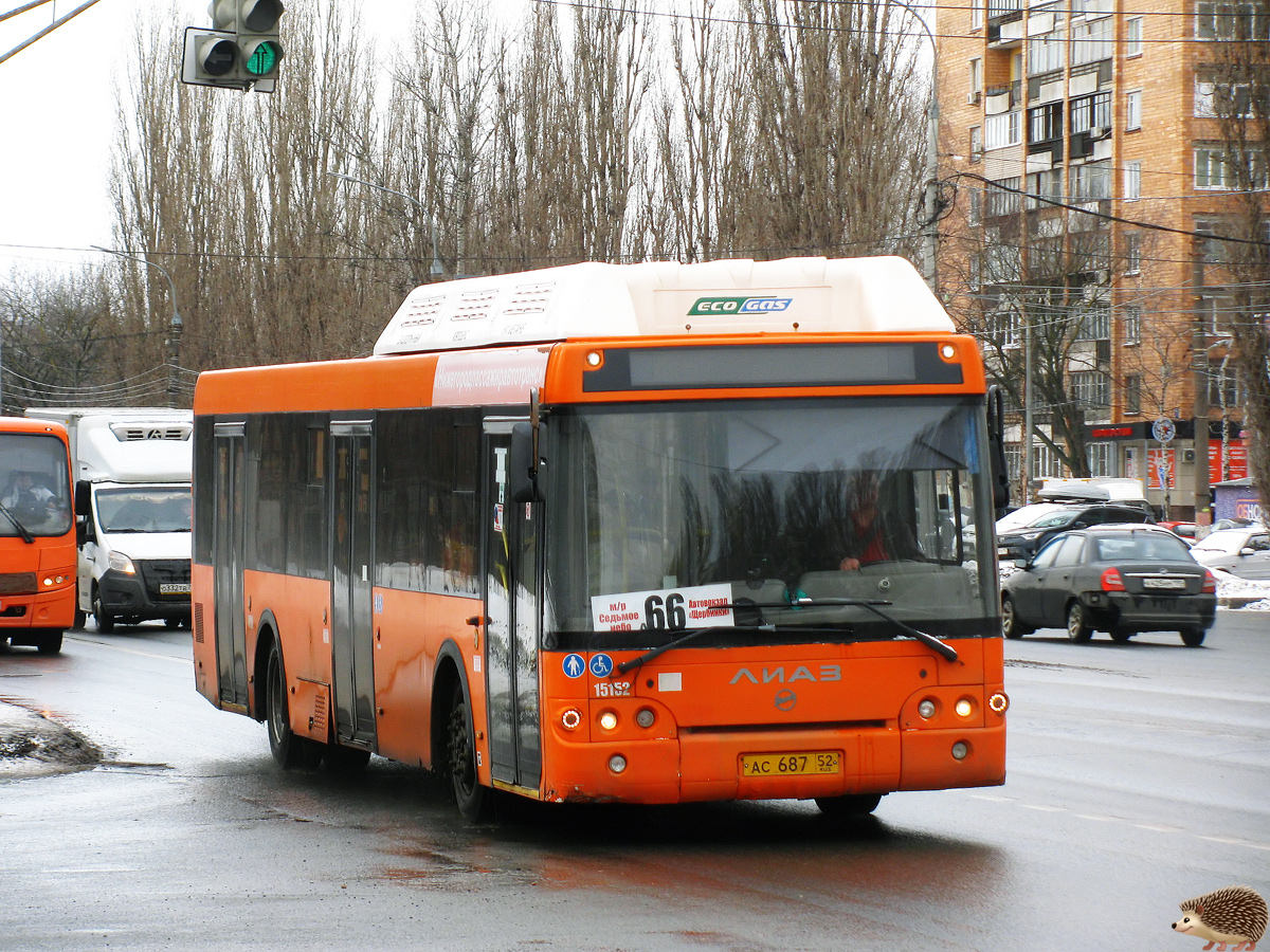 Нижегородская область, ЛиАЗ-5292.67 (CNG) № 15152