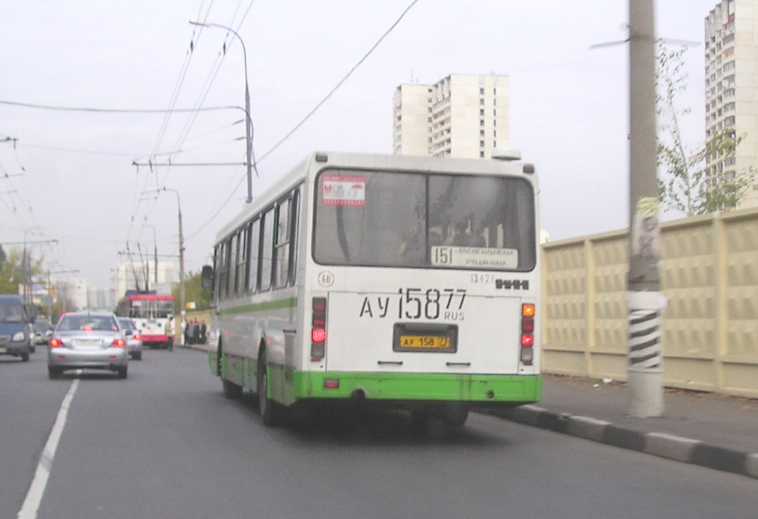 Москва, ЛиАЗ-5256.25 № 13421