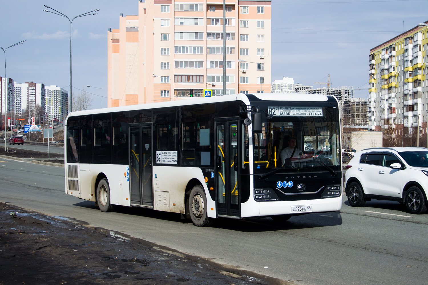 Пензенская область, Yutong ZK6116HG № С 526 РВ 58