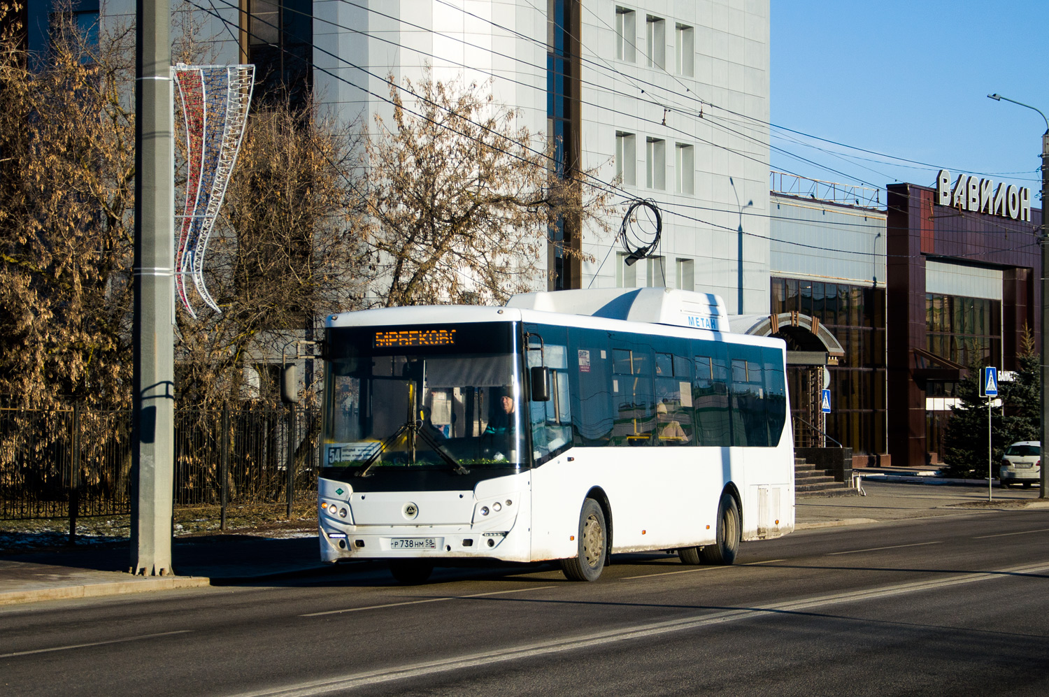 Пензенская область, КАвЗ-4270-70 № Р 738 НМ 58