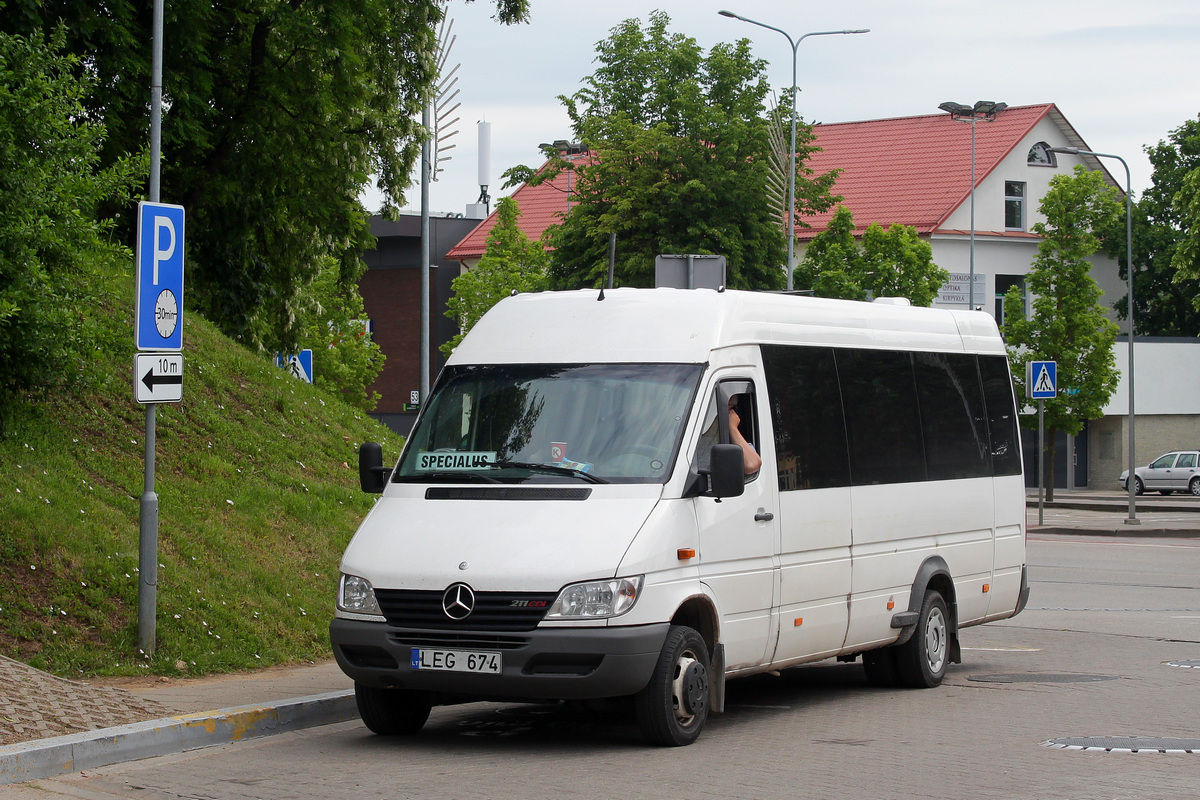 Литва, Mercedes-Benz Sprinter W904 413CDI № LEG 674