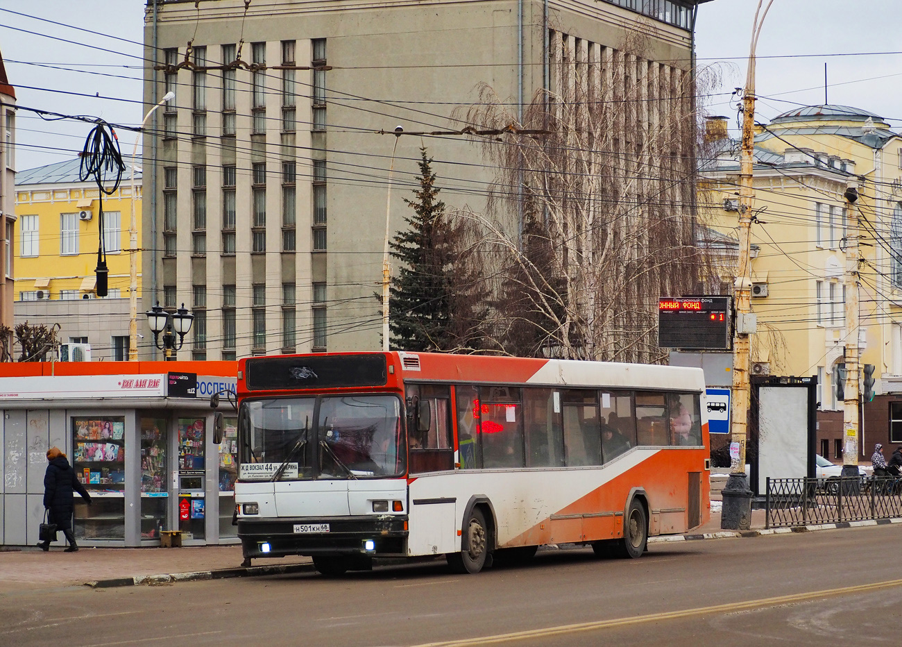 Тамбовская область, МАЗ-104.021 (81 ЦИБ) № Н 501 КН 68