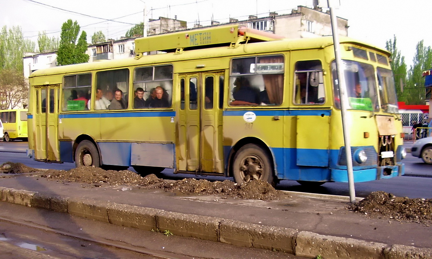 Odessa region, LiAZ-677M # 247