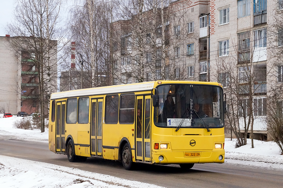 Архангельская область, ЛиАЗ-5256.35 № АС 323 29