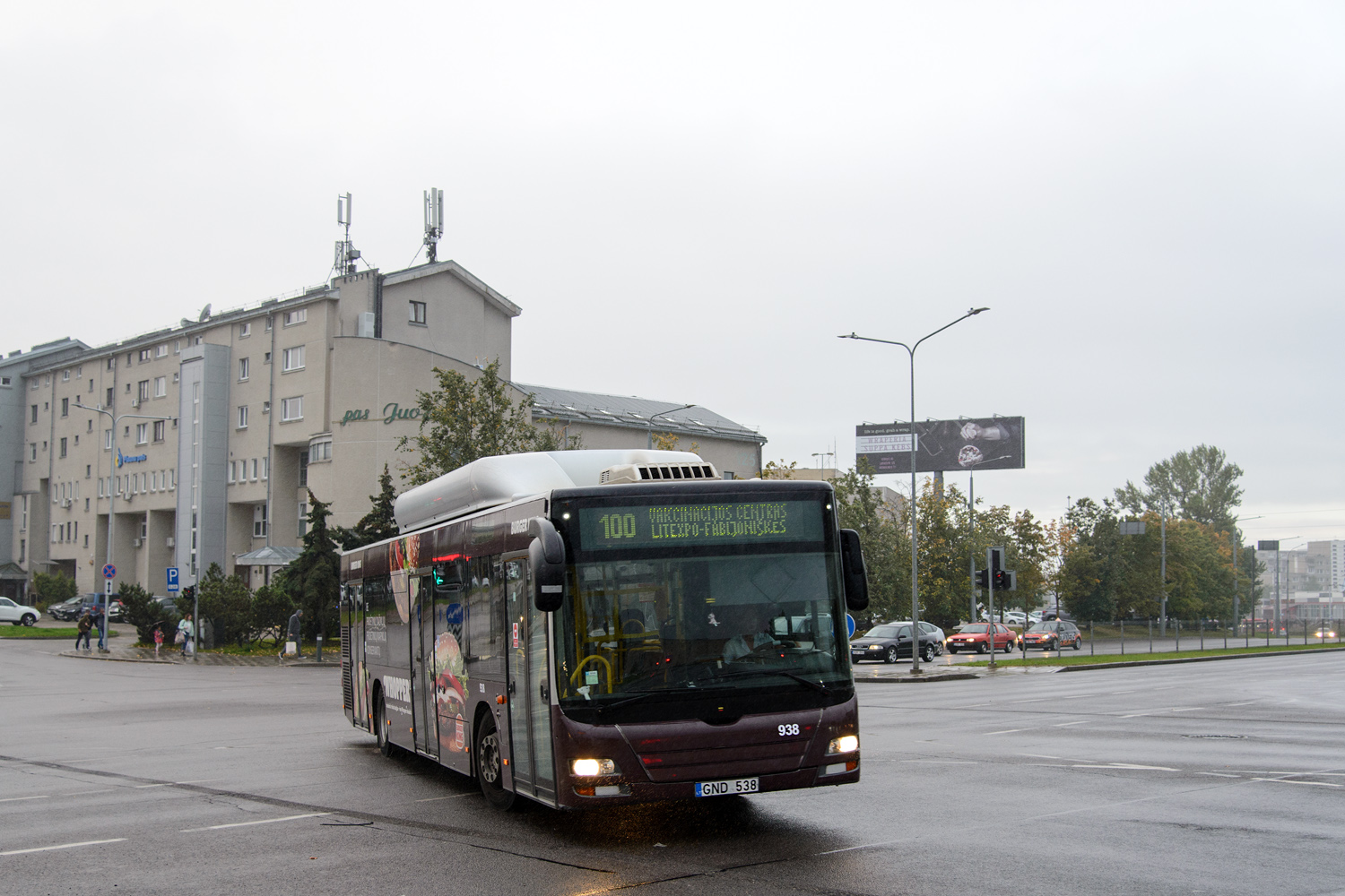 Литва, MAN A21 Lion's City NL273 CNG № 938