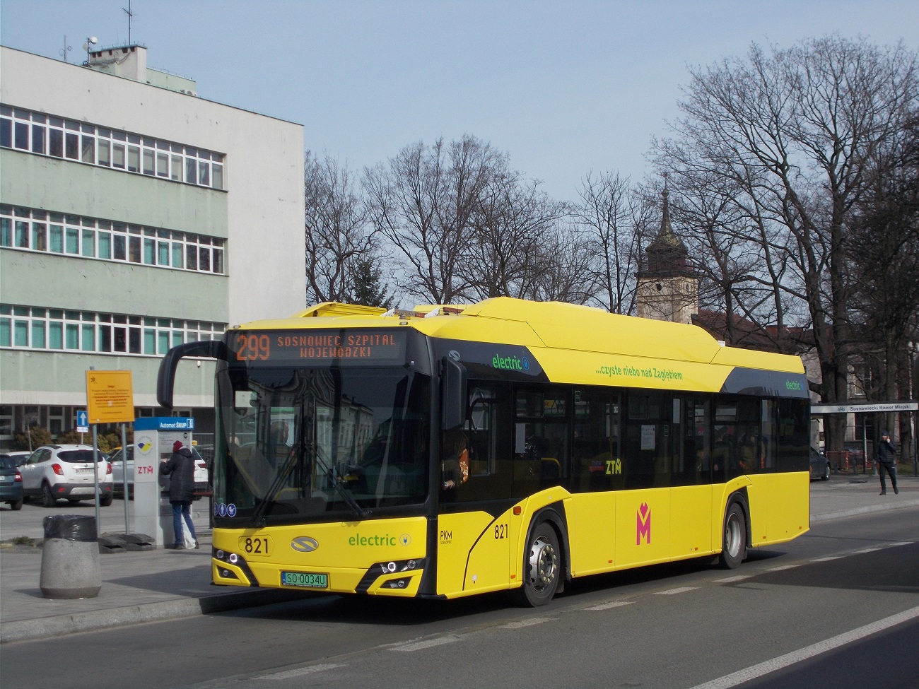 Польша, Solaris Urbino IV 12 electric № 821