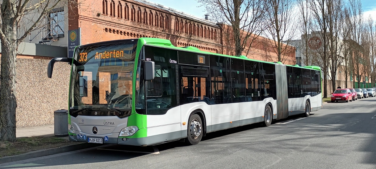 Нижняя Саксония, Mercedes-Benz Citaro C2 G hybrid № 8211