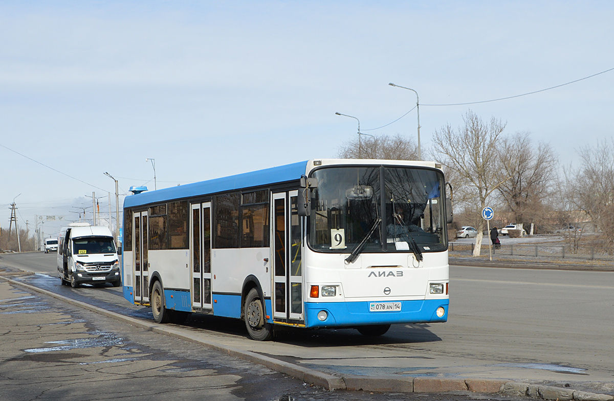 Павлодарская область, ЛиАЗ-5293.60 № 078 AN 14