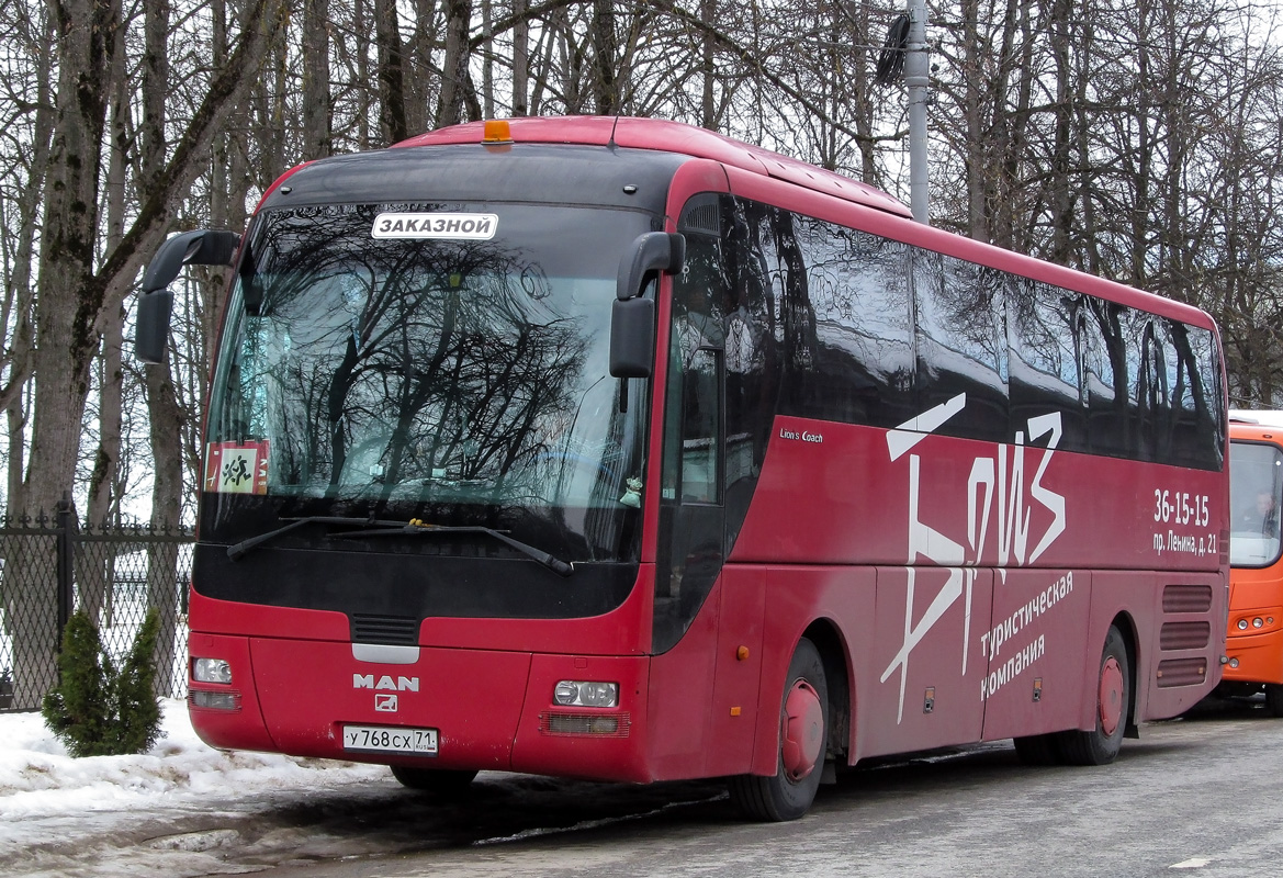 Тульская область, MAN R07 Lion's Coach RHC414 № У 768 СХ 71