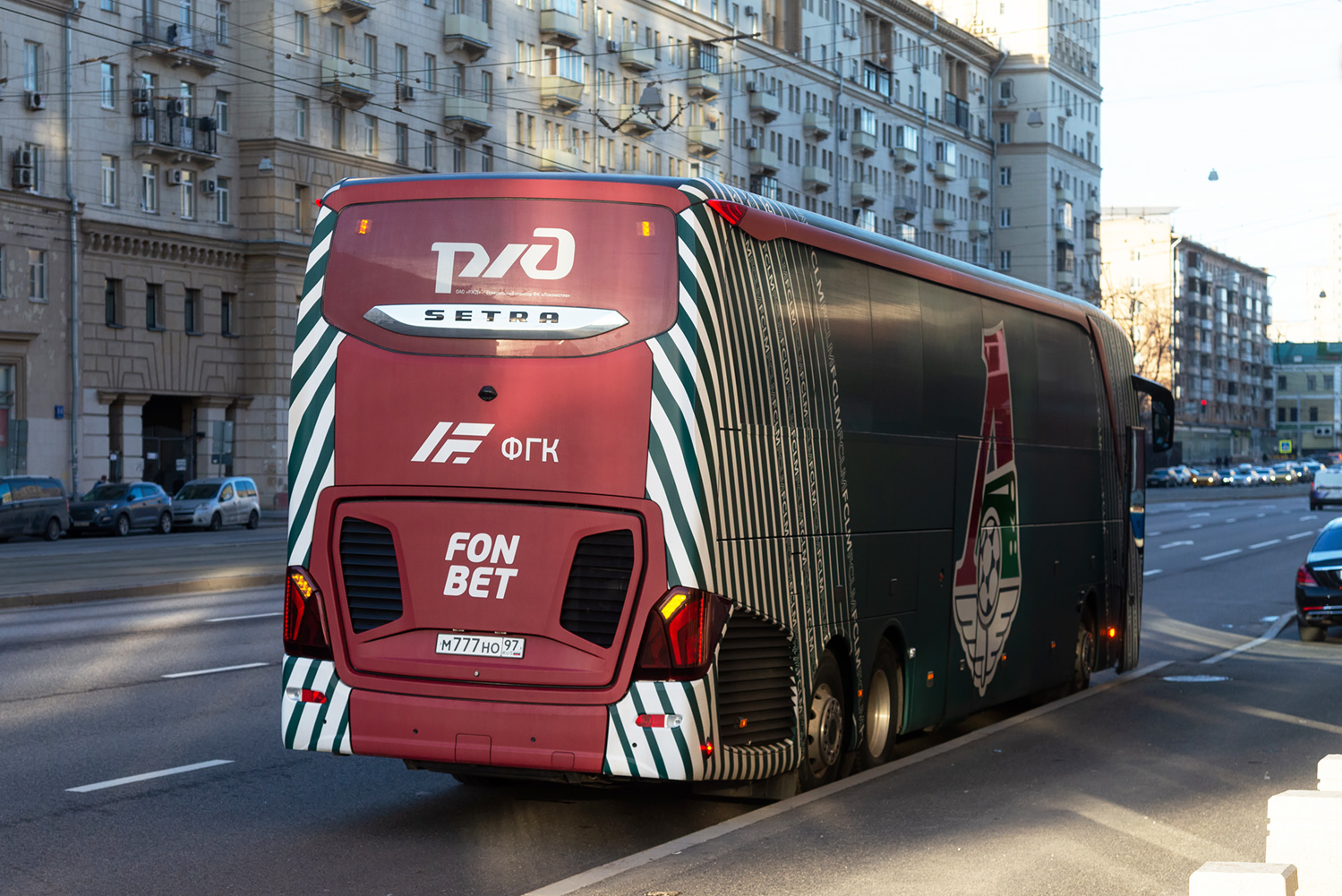 Москва, Setra S517HDH № М 777 НО 97