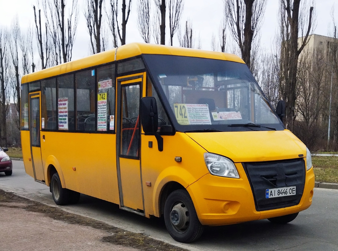 Киевская область, Рута 22 № AI 8446 OE