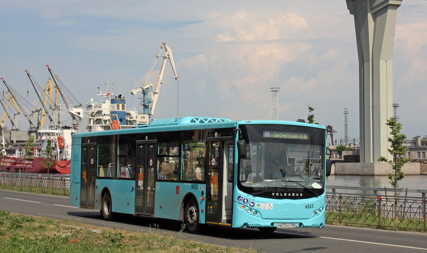 Санкт-Петербург, Volgabus-5270.G4 (LNG) № 6523