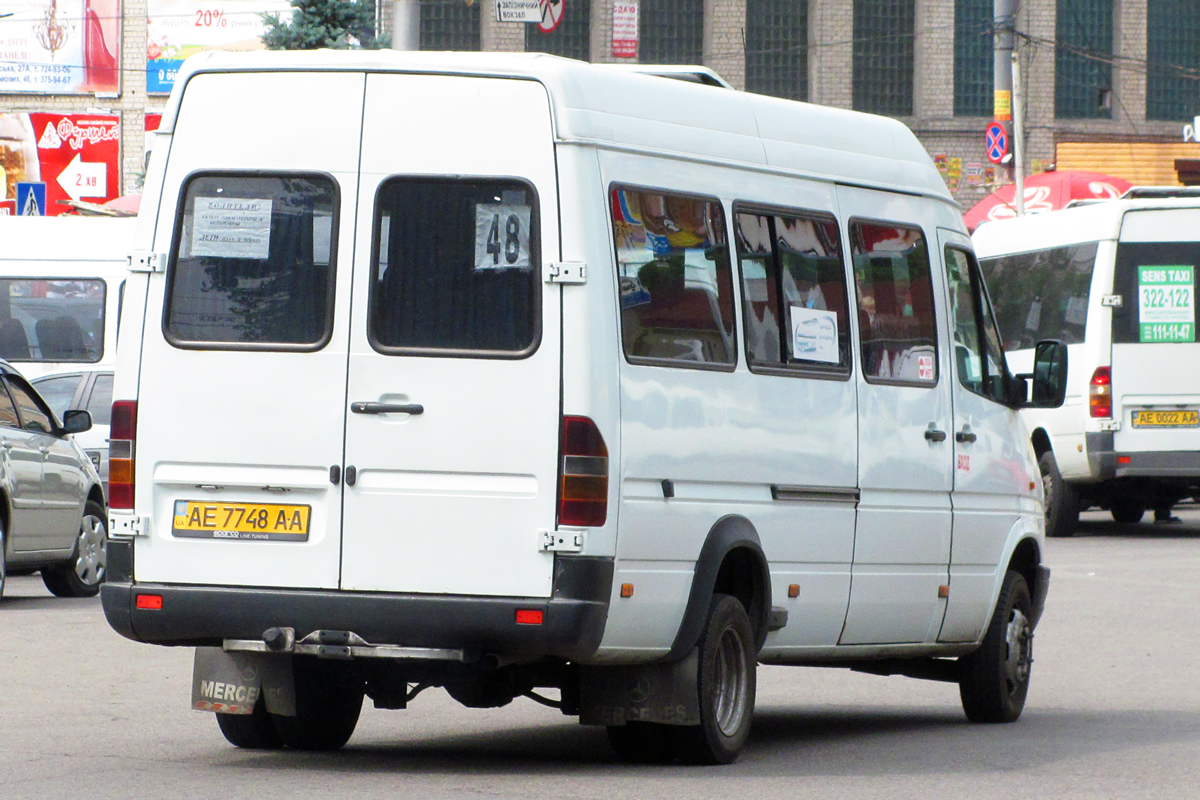 Днепропетровская область, Mercedes-Benz Sprinter W904 412D № AE 7748 AA