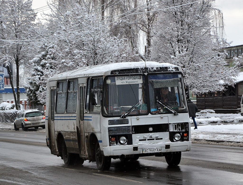 Волынская область, ПАЗ-32053 № AC 9447 AA