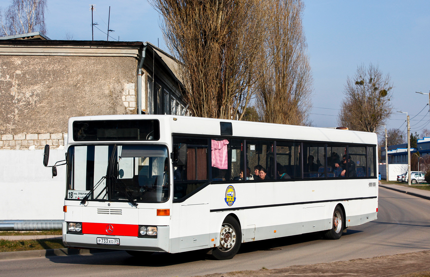 Kaliningrad region, Mercedes-Benz O405 Nr. Р 733 ХО 39