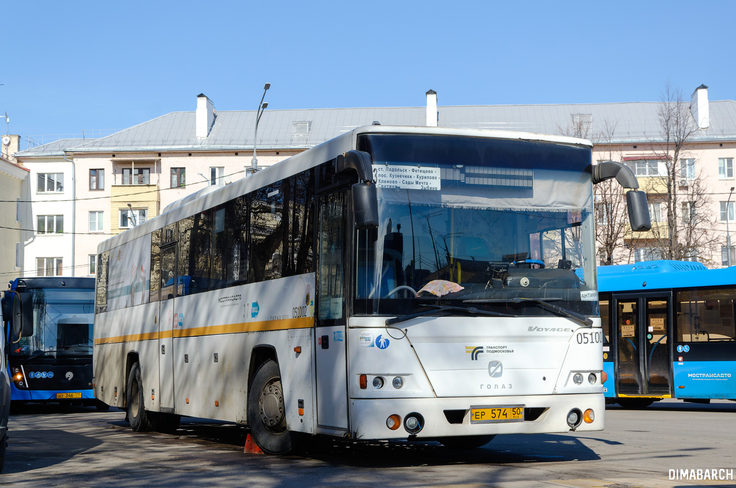 Московская область, ГолАЗ-525110-10 "Вояж" № 051002