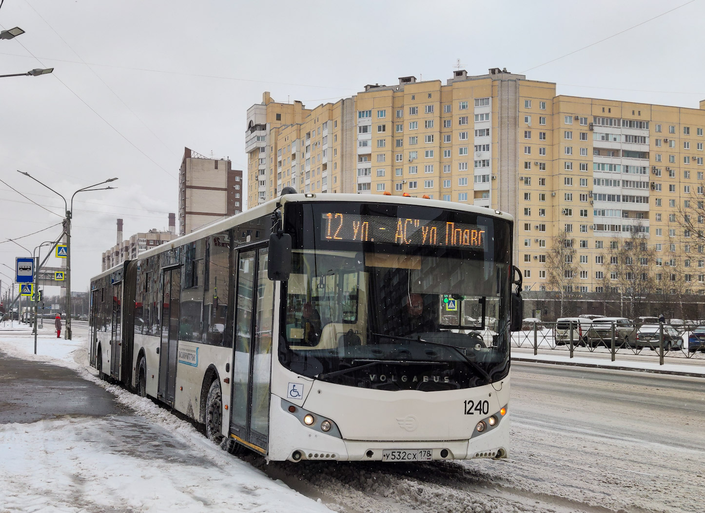 Санкт-Петербург, Volgabus-6271.05 № 1240