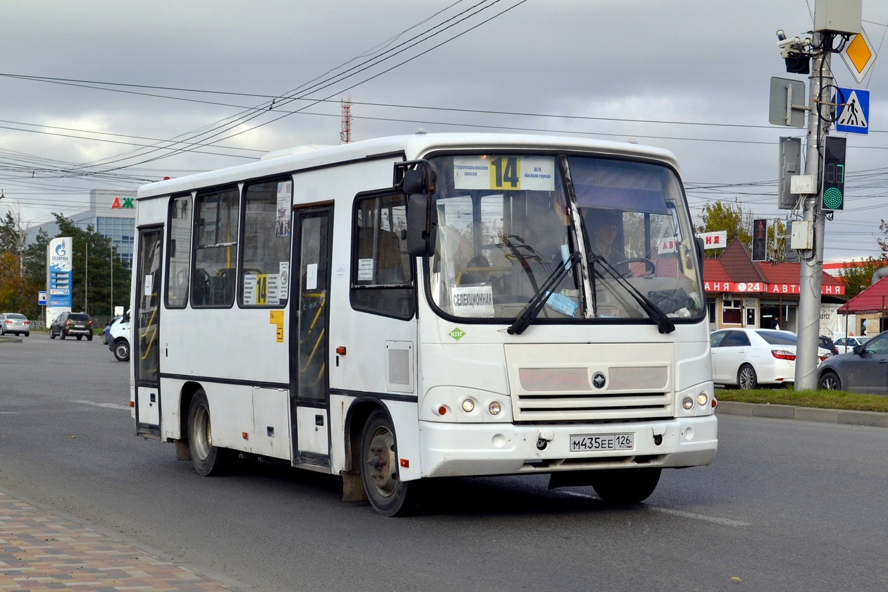 Stavropol region, PAZ-320302-08 № М 435 ЕЕ 126