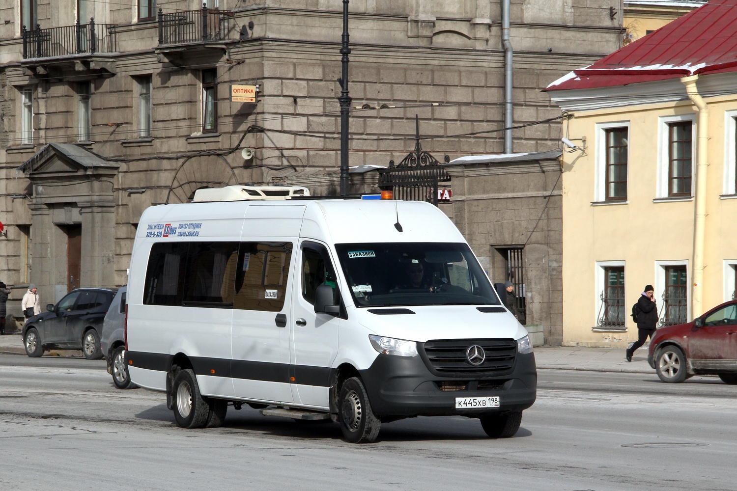 Санкт-Петербург, Луидор-223685 (MB Sprinter) № К 445 ХВ 198