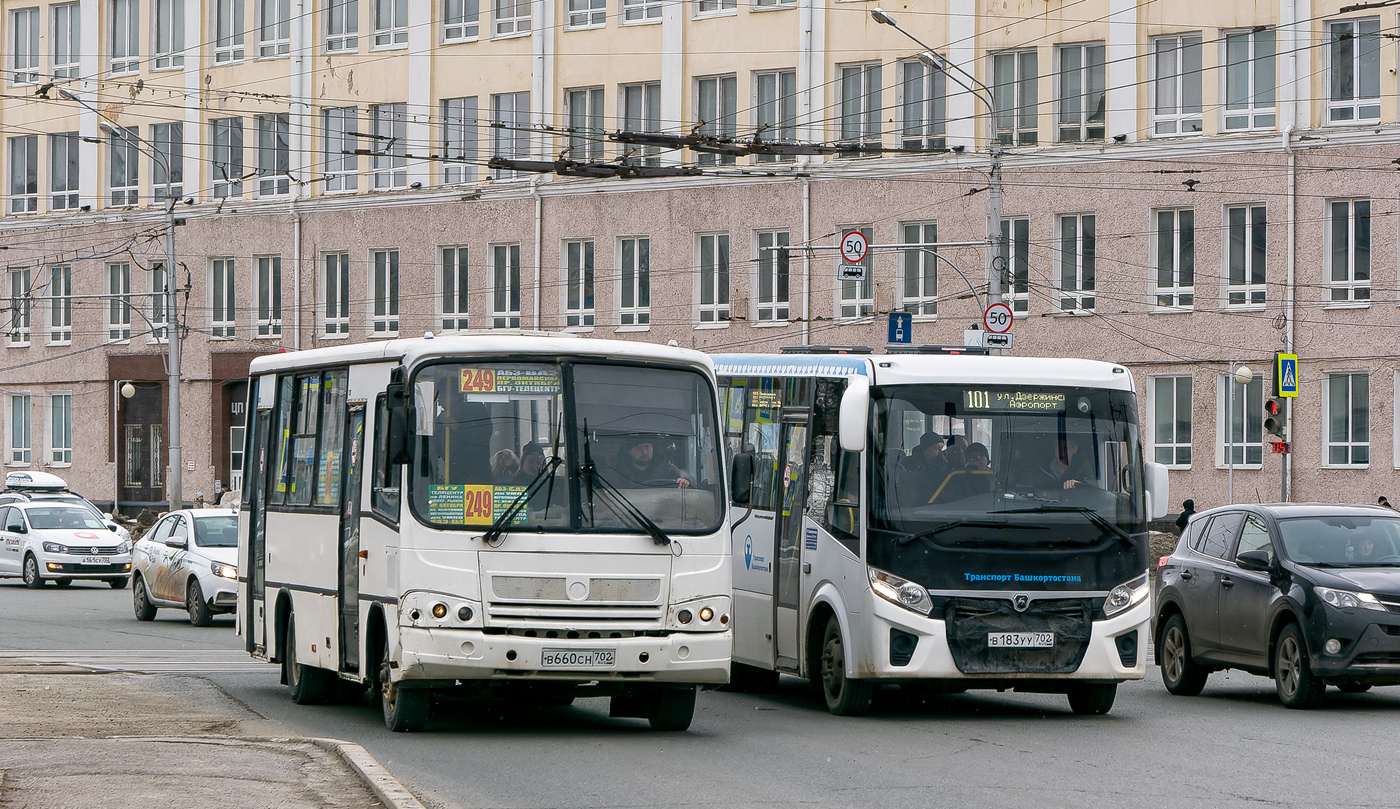 Башкортостан, ПАЗ-320402-03 № В 660 СН 702