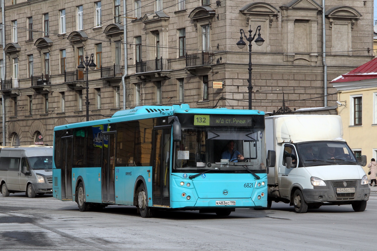 Sankt Petersburg, LiAZ-5292.65 Nr. 6821