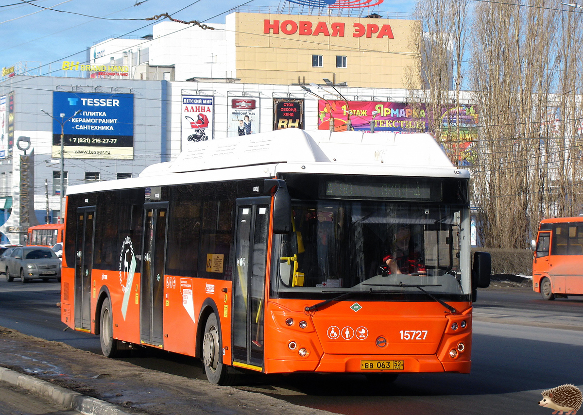 Нижегородская область, ЛиАЗ-5292.67 (CNG) № 15727