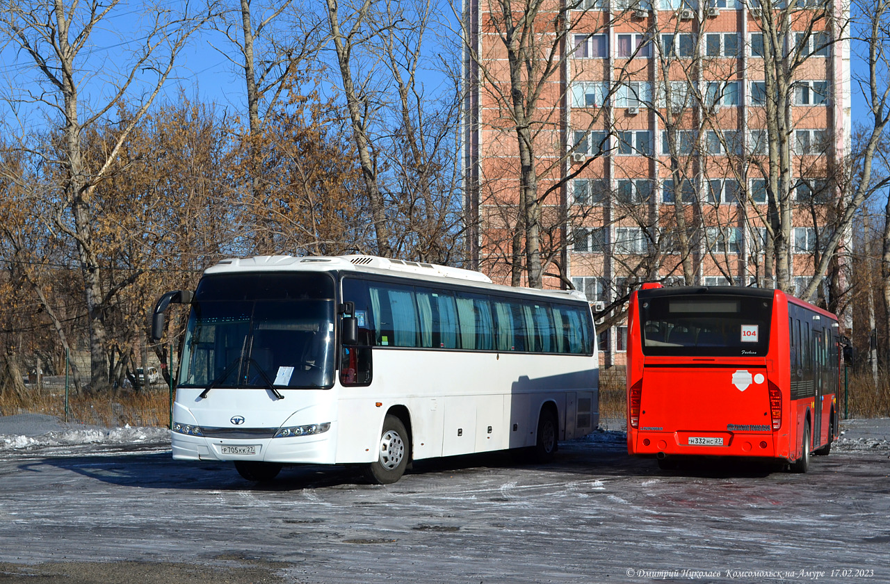 Хабаровский край, Daewoo BH120F Royal Cruiser № Р 705 КК 27